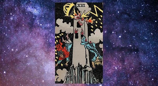 Card of your choice; "The Tower"
