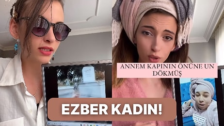 Daha Önce Böyle Yetenek Görmediniz! Ezber Kadın Sizi Çok Güldürecek