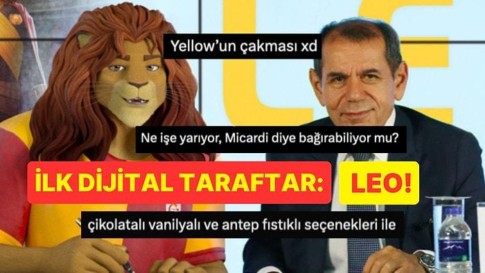 Galatasaray'ın Tanıttığı Dünyanın İlk Dijital Taraftarı Leo Sosyal Medyada Çok Fena Dillere Düştü