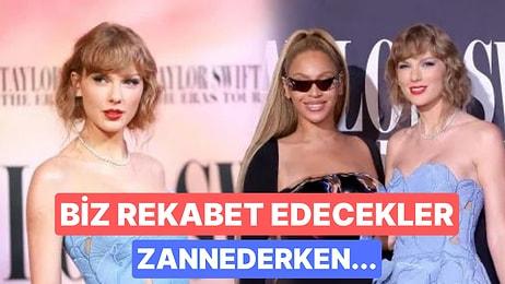 Müzik Sektörü Toplandı: Beyonce, Konser Filminin Galasında Taylor Swift'i Yalnız Bırakmadı