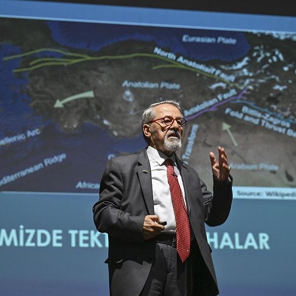 Yaptığı açıklamada Doğu Anadolu bölgesindeki fayın sıkıştığını belirtti ve ekledi: ''Bu tip doğrultu atılımlı kimi fayların deprem üretmesi normaldir''