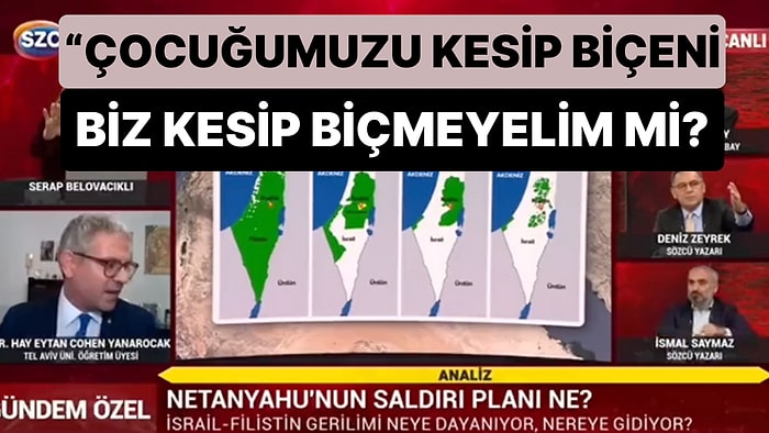 Tel Aviv Üniversitesi Öğretim Görevlisi Canlı Yayında Sarfettiği Sözlerin Ardından Canlı Yayından Alındı