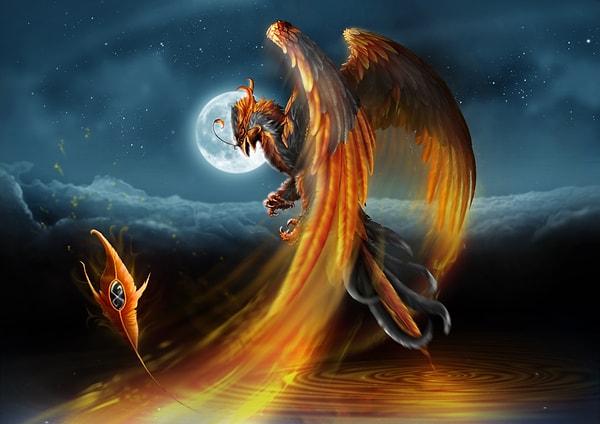 Mysterious and Enigmatic, your pet channels the spirit of the Phoenix!