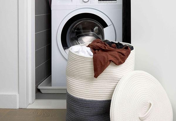 7. Çamaşırlarınızın makinede toplanmasını önlemek için lastikli çarşafınızı ayrı bir şekilde yıkayıp, kurutun.