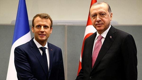 Erdoğan, Fransa Cumhurbaşkanı Emmanuel Macron ile bir telefon görüşmesi gerçekleştirdi.