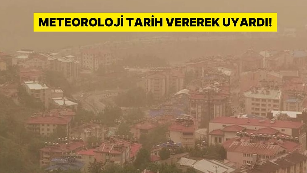 Dikkat! Birçok İlde Görülecek: Meteoroloji’den Toz Taşınımı Ve Yağış Uyarısı