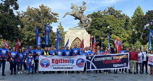 Eğitim emekçilerinin haksızlığa uğradığı gerekçesiyle Eğitim-İş Sendikası üyeleri 24 Kasım'da iş bırakacak. Eylem planını sendika genel başkanı Kadem Özbay açıkladı.
