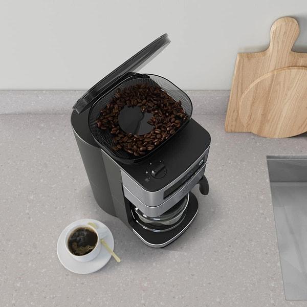 4. Electrolux Explore Çekirdek Kahve Öğütücülü Zaman Ayarlı Filtre Kahve Makinesi