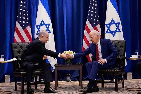 Biden, "Bu yol, iki devletli çözümdür ve on yıllardır ABD'nin politikası haline gelmiştir. İsrail'in yanında 5 milyon Filistinliye bağımsız bir devlet oluşturacaktır." diye konuştu.
