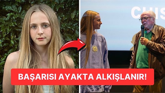 Daha 12 Yaşında Olan Olive Tennant Kendi Yazıp Yönettiği Filmiyle Genç Sinemacı Ödülüne Layık Görüldü!