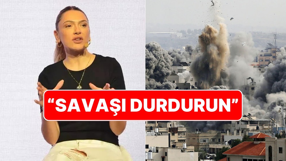 Hadise, Günlerdir Süren İsrail - Filistin Savaşına Yaptığı Paylaşımla İsyan Etti
