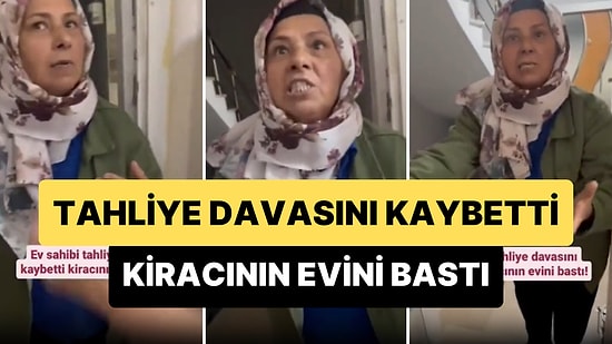 Tahliye Davasını Kaybedince Kiracının Evini Basan Ev Sahibi Polise Bela Okudu