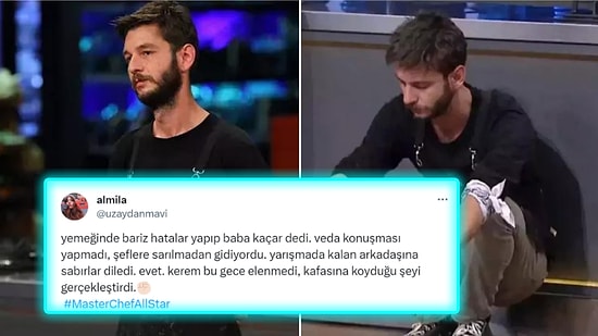 "Kimsenin Kaderiyle Oynamadan..." MasterChef'ten Elenen Kerem'e Yorum Yağdı!