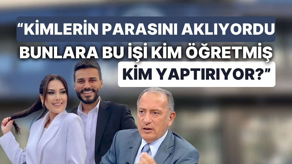 Fatih Altaylı, Dilan ve Engin Polat İçin "Ne Halleri Varsa Görsünler" Çıkışıyla Dikkat Çekti