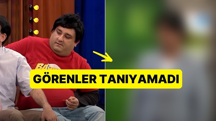 Güldür Güldür'de Yeni Sezon Başladı İbrahim'i Canlandıran Onur Atilla Verdiği Kilolarla Dikkat Çekti