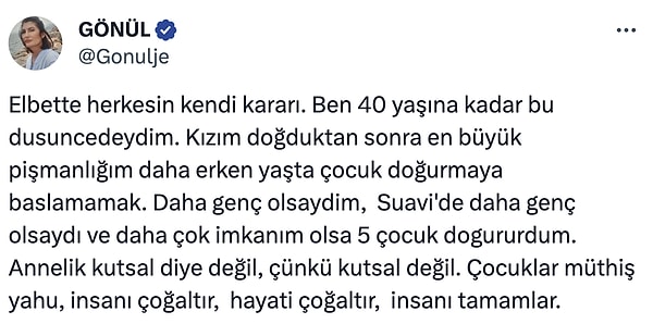 Bir de geç kaldığı için pişman olanlar var.