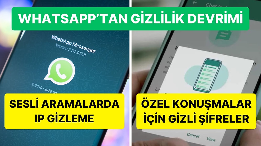 WhatsApp'ın Önemli Güvenlik Özellikleriyle Dolu Yeni Güncellemesi Yolda: Artık Her Şey Çok Daha Gizli Olacak!