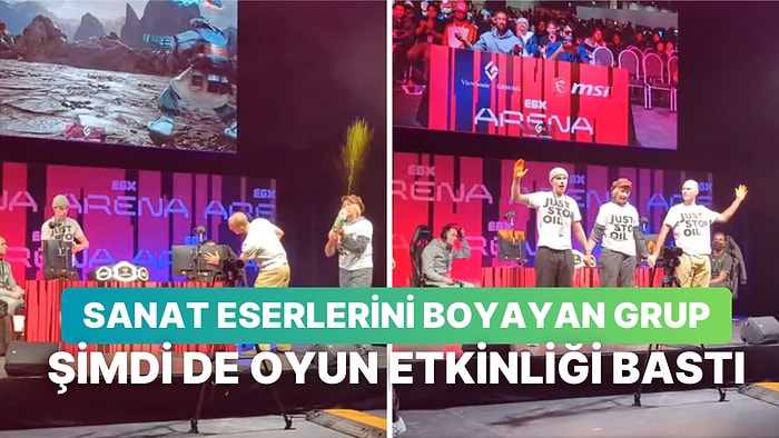 Çevre Aktivistleri Bu Kez İngiltere'nin En Büyük Oyun Etkinliğini Bastılar