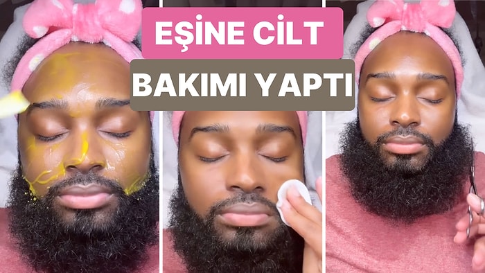 Eşine Cilt Bakımı Yapan Kadının Viral Olan Videosunu İzlerken Rahatlayacaksınız