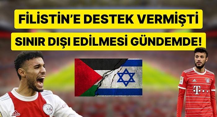 Filistin'e Destek Paylaşımı Yapan Futbolcu Mazraoui Almanya'da Tepki Gördü!