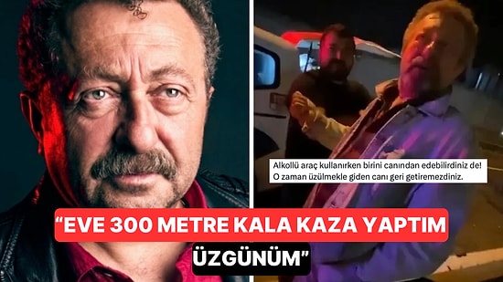 Alkollüyken Kaza Yapan ve Ehliyetine El Konulan Ünlü Oyuncu Erkan Can Açıklama Yaptı