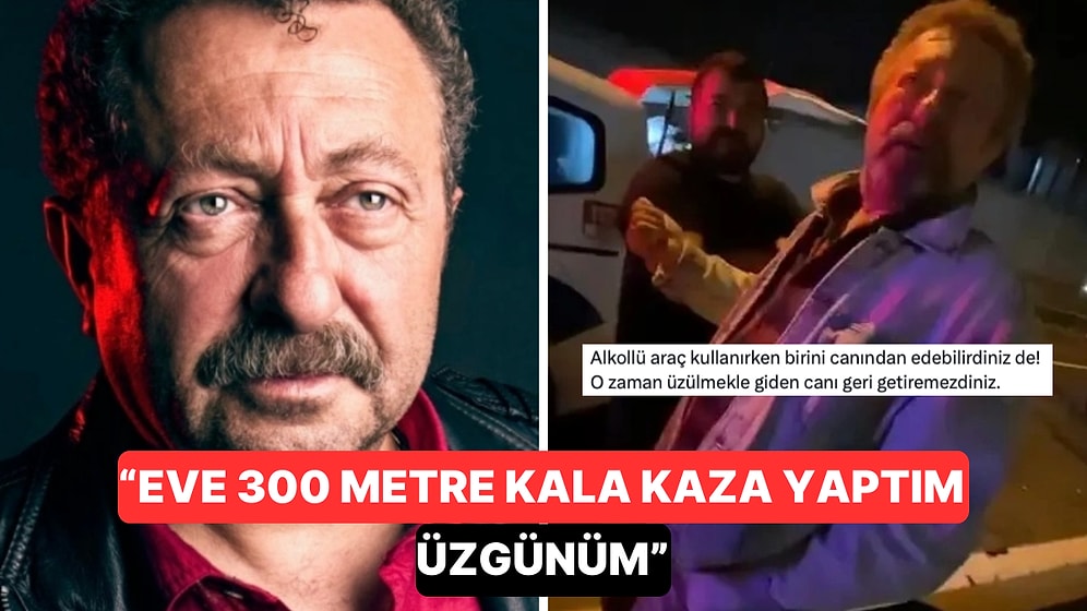 Alkollüyken Kaza Yapan ve Ehliyetine El Konulan Ünlü Oyuncu Erkan Can Açıklama Yaptı