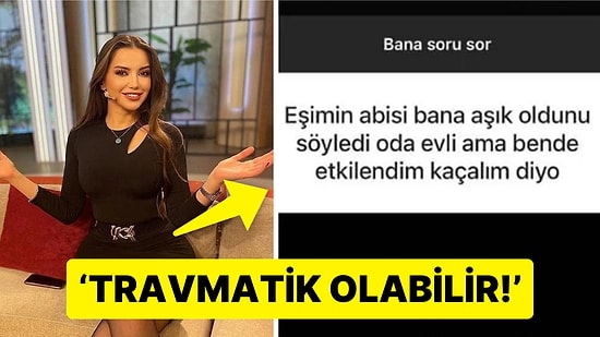 Esra Ezmeci'ye Gelen Soru Ortalığı Karıştırdı: Eşinin Evli Abisiyle Kaçmak İstediğini Söyledi