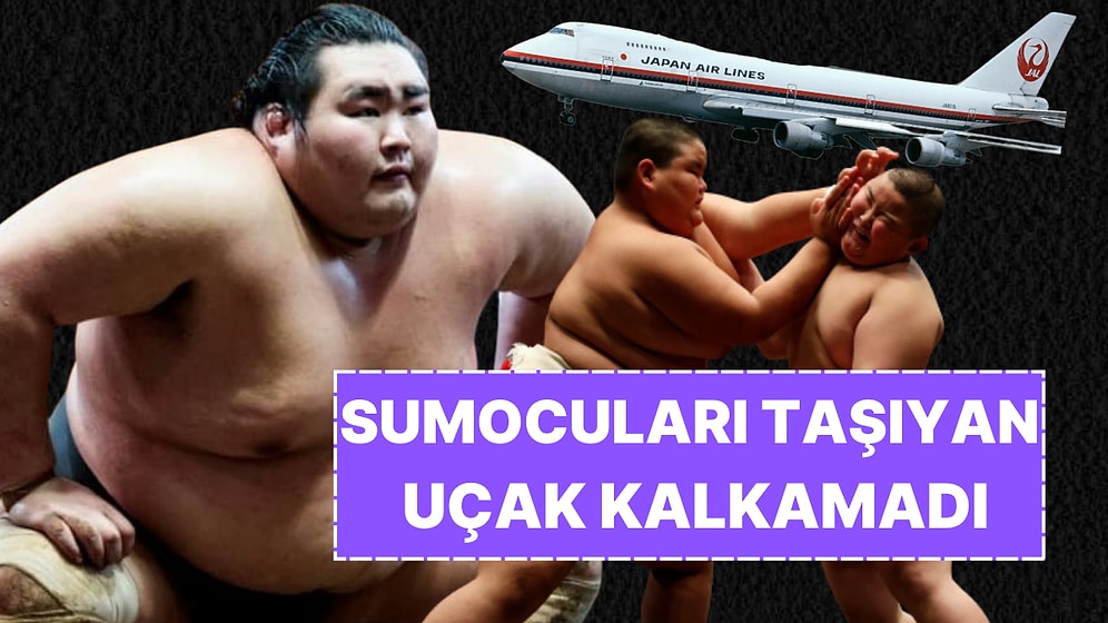 Sumo Güreşçilerinin Bindiği Uçak Havalanamadı