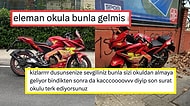 Şimşek McQueen Motoruyla Okula Gidip Herkesi Kıskançlık Krizine Sokan Kişi Sosyal Medyada Gündem Oldu!