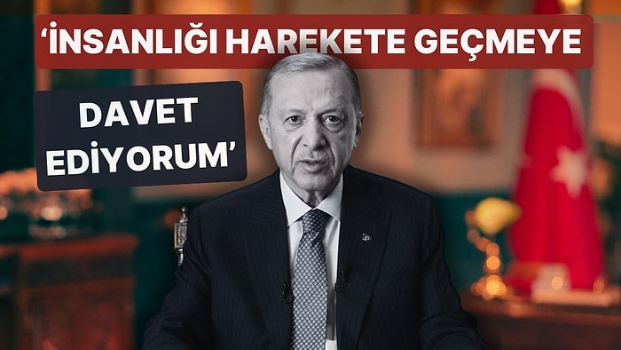 Cumhurbaşkanı Erdoğan'dan Hastane Bombalayan İsrail'e Tepki! 'İnsanlığı Harekete Geçmeye Davet Ediyorum'