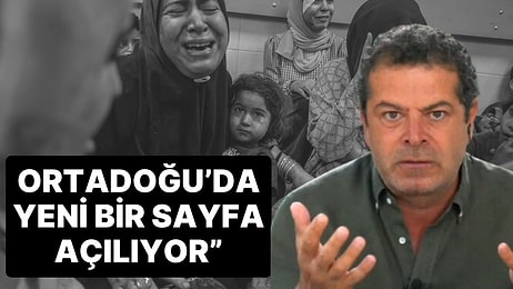 İsrail'in Gazze'deki Hastaneyi Bombalamasına Bir Tepki de Cüneyt Özdemir'den: "Bu Gece Yeni Sayfa Açılıyor"