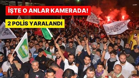 Adana'da ABD Konsolosluğu Önünde İsrail Karşıtı Protesto: 2 Polis Yaralandı