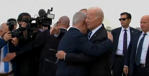 Hastaneye yapılan hava saldırısı sonrasında ise tüm dünya ayaklanıp İsrail'i protesto ederken, ABD Başkanı Joe Biden bugün İsrail'e gitti.
