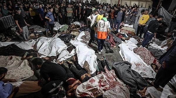 İsrail-Hamas arasında 7 Ekim'de başlayan savaşta 11. güne girilirken, bugün itibarıyla tam 1 milyon insan yerinden edildi. Savaşın başından bu yana ise bin 400 İsrailli, 2 bin 778 de Filistinli öldürüldü.
