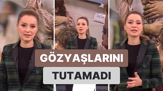 A Haber Sunucusu Cansın Helvacı İsrail'in Hastaneye Yaptığı Saldırı Haberini Sunarken Gözyaşlarını Tutamadı