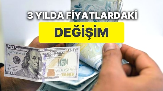 ABD'de Son 3 Yılda Değişen Fiyatlara Karşı Türkiye'de Fiyatlar Ne Durumda?