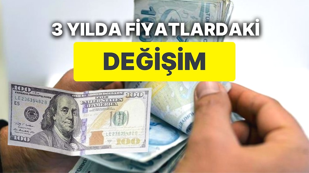 ABD'de Son 3 Yılda Değişen Fiyatlara Karşı Türkiye'de Fiyatlar Ne Durumda?
