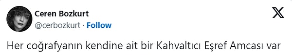 Her coğrafyanın Eşref Amca'larının bir araya geldiği bir yemek yarışması hayal etsenize...