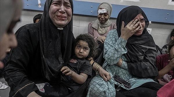 İsrail, dün Gazze'deki El-Ehli Baptist Hastanesine saldırı düzenlemiş, olayda 471 kişi hayatını kaybetmiş, 28’i ağır 342 kişi de yaralanmıştı.
