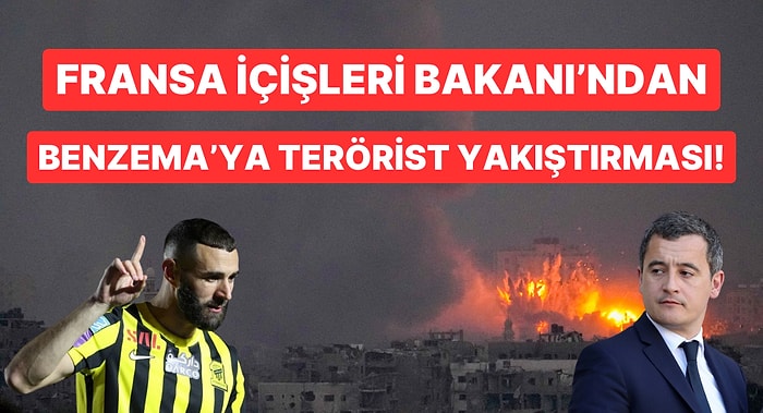 Filistin'e Destek Veren Benzema'ya Ülkesinden Ağır Suçlama!