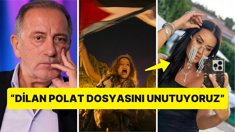 Fatih Altaylı, Filistin ve İsrail Arasındaki Savaşın Dilan Polat'ı Unutturduğunu Söyleyerek Tepki Gösterdi
