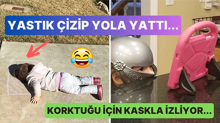 Çocukların Kafasının Çok Acayip Çalıştığının Kanıtı Gibi Olan 30 Fotoğraf