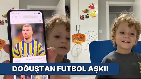 Neredeyse Tüm Futbolcuları Tekte Bilen Minik Çocuğun Tatlığı Sizi Mest Edecek