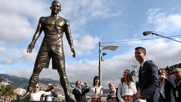 Madeira, Ronaldo'nun doğduğu ve heykelinin dikildiği yer.