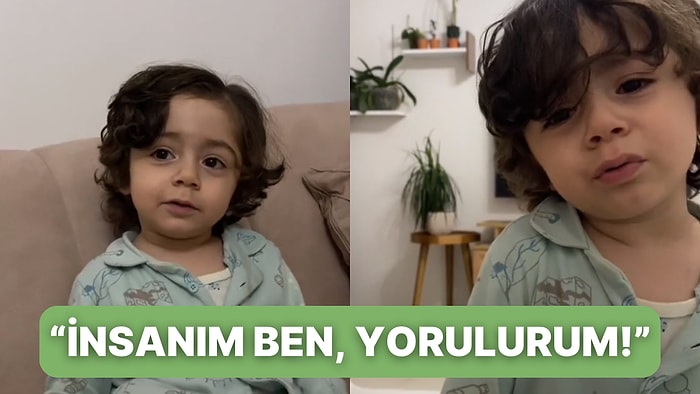 Oyuncaklarını Toplamak İstemeyen Tatlı Çocuğun Manipülasyon Çabalarına İçiniz Eriyecek!