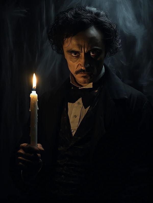 10. "Edgar Allan Poe partiye giderken"