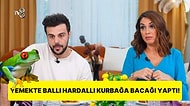 Yemekteyiz'de Yarışmacının Yemek Olarak "Kurbağa Bacağı" Yapması Herkesi Şok Etti!