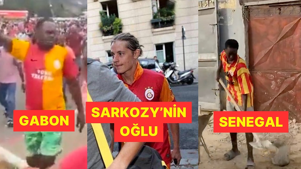 Dünyanın Herhangi Bir Yerinde Denk Gelinen Galatasaray Formalı Kişiler Sosyal Medyanın Gündeminde