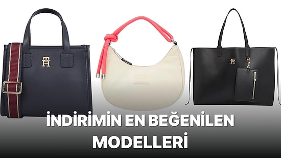 Tommy Hilfiger İndiriminde Yer Alan En Beğenilen Çanta Modelleri