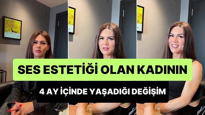 Cinsiyet Değiştiren Kadının Ses Estetiği Ameliyatı Sonrası Yaşadığı İnanılmaz Değişim